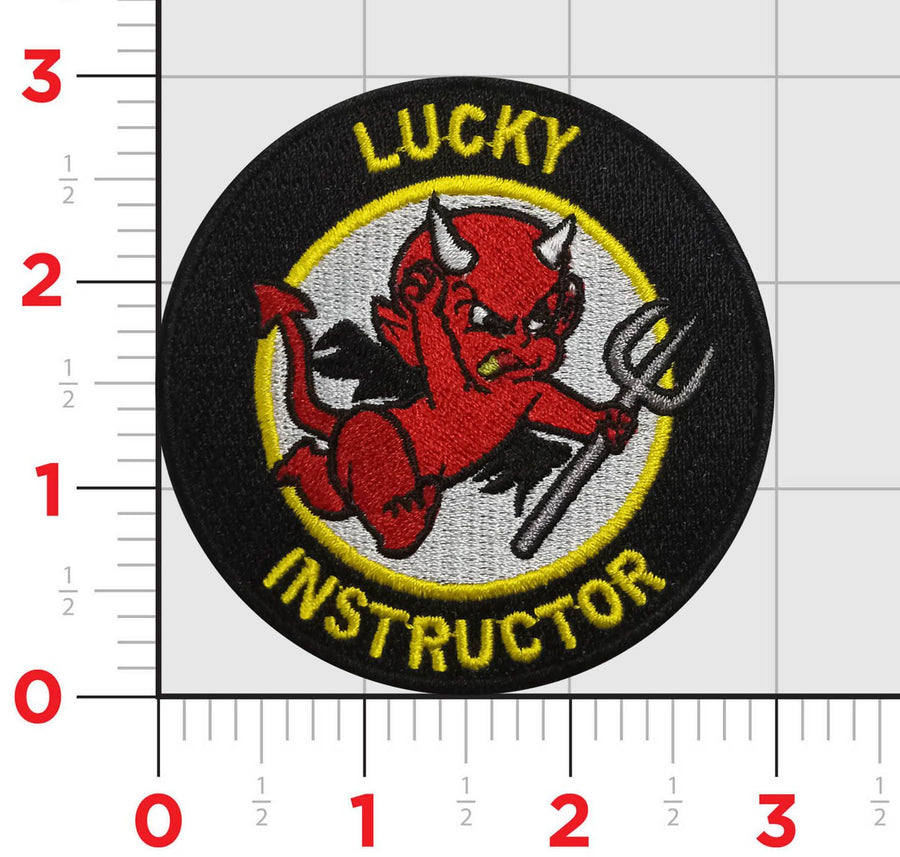 Official HT-28 Hellions Lucky Instructor Patch
