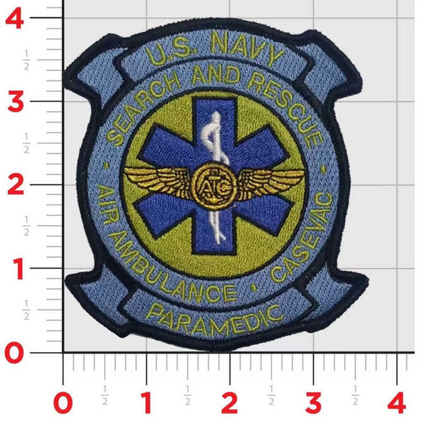 Officially Licensed US Navy Search and Rescue Paramedic Patch