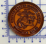 Officially Licensed USMC CH-53 Commemorative Leather Patch