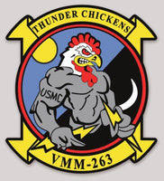 Official VMM-263 Buff Thunder Chicken Sticker
