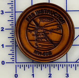 Official HSC-2 Fleet Angels FRS Instructor Leather Shoulder Patch