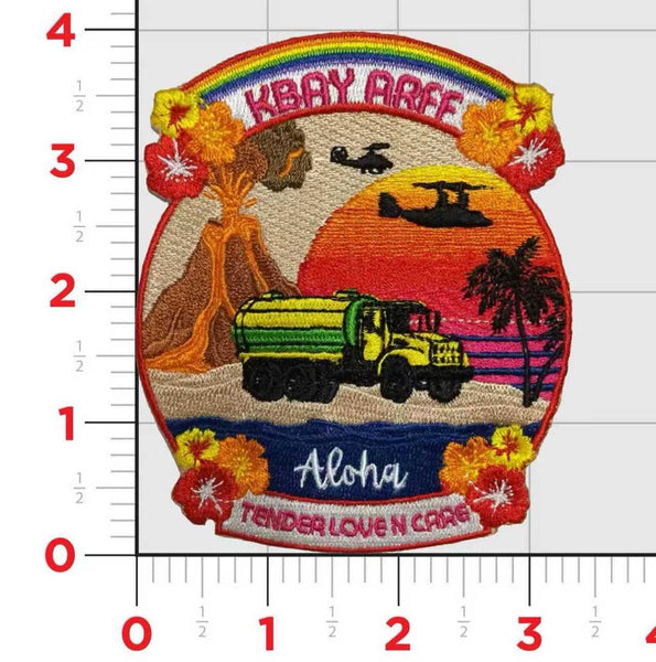 Official Kaneohe Bay Aircraft Rescue & Firefighting Patch