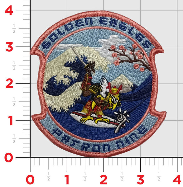 Official VP-9 Golden Eagles Japan Det Patch