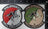 Official US Army B Company 6-6 Cav Pale Riders PVC Patches