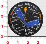 Official VAQ-144 Main Battery Operation Rough Rider Red Sea 2024-2025 Shoulder Patch