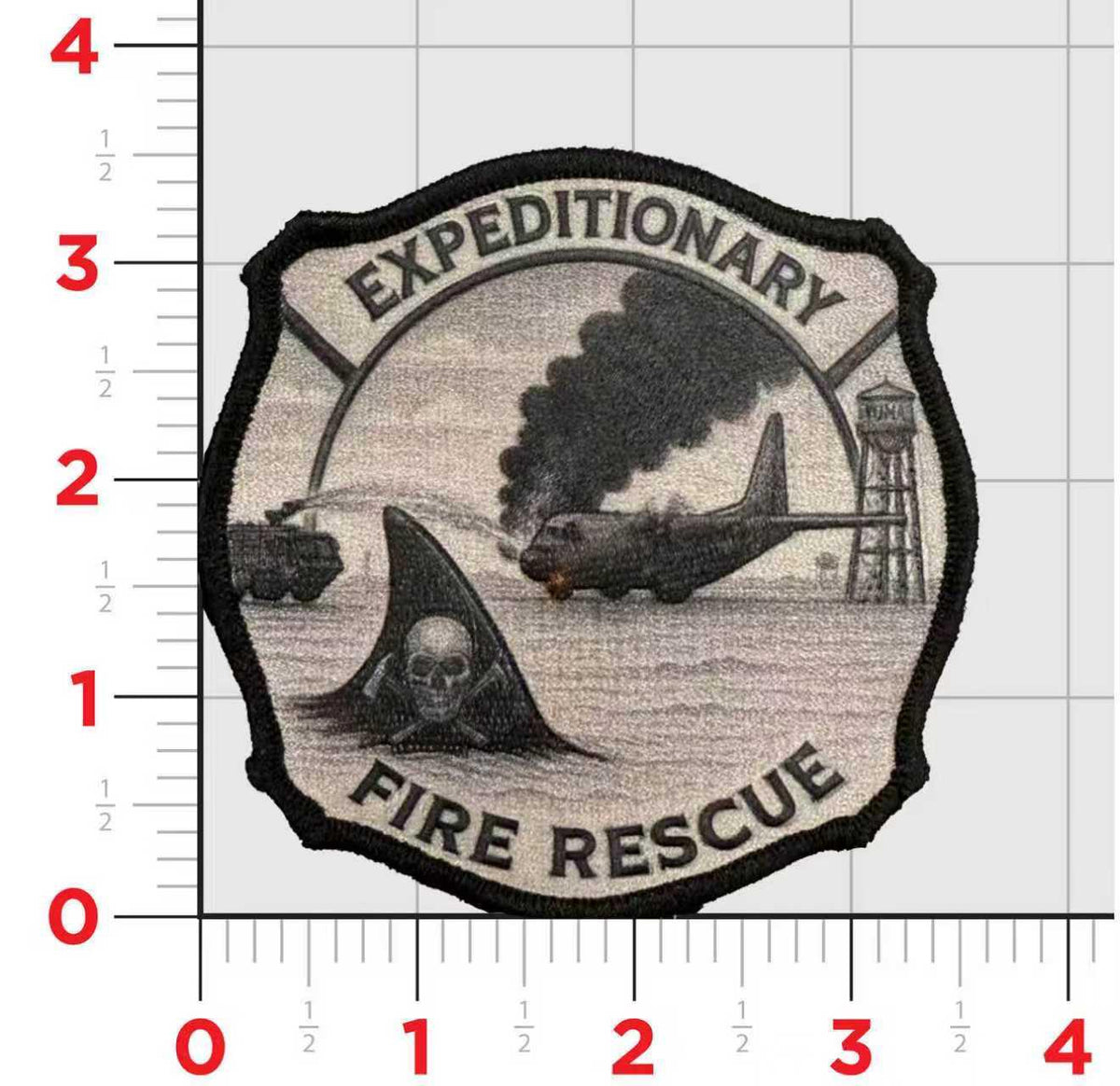 Official Expeditionary Fire Rescue Patch