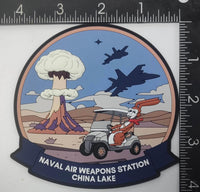 Official Naval Air Weapons Station China Lake PVC Patch