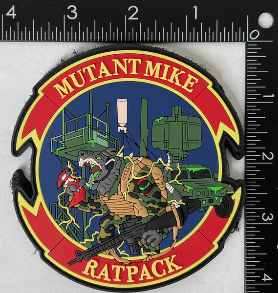 Official MACS-2 Mutant Mike Co Ratpack PVC Patch