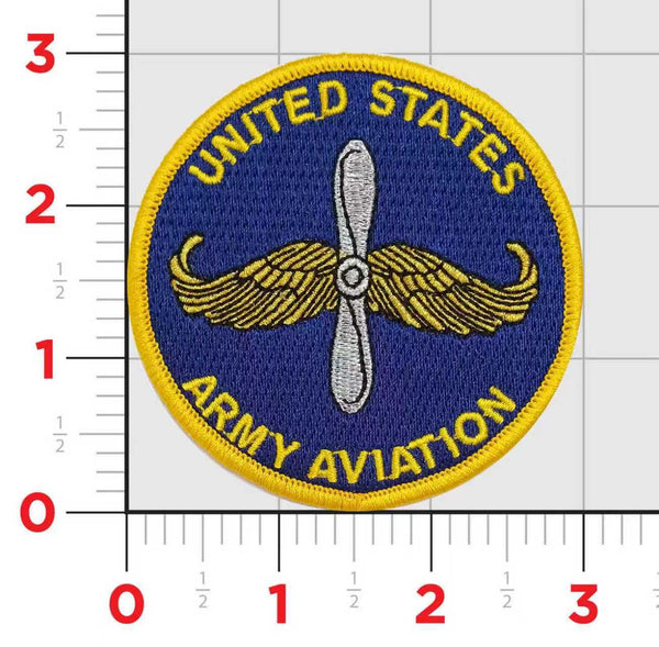 US Army Aviation Mustache Rides Patch