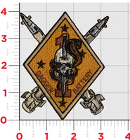 Official 1st MARDIV Dagger Battery Patch