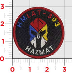 Official HMLAT-303 Hazmat Patch