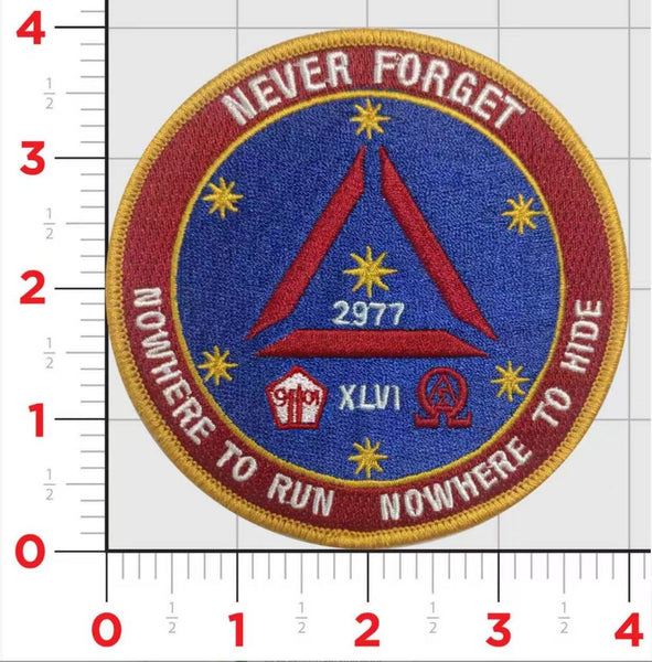 Official 17th Attack Squadron 9-11 Memorial Patch