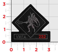 Official VMFA-232 Red Devils Japan Blackout Patches