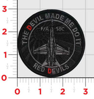 Official VMFA-232 Red Devils Japan Blackout Patches