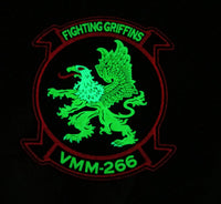 Officially Licensed USMC VMM-266 Fighting Griffin PVC Patch