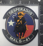Official MALS-41 Desperados PVC Glow Friday Patch