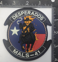 Official MALS-41 Desperados PVC Glow Friday Patch