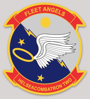 Officially Licensed US Navy HSC-2/ HS-2 Fleet Angels Sticker