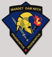 Officially Licensed USMC Marine Detachment Dam Neck Sticker