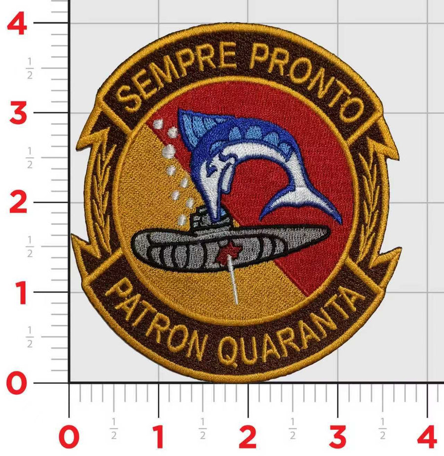 Official VP-40 Marlins Sigonella Det Patches