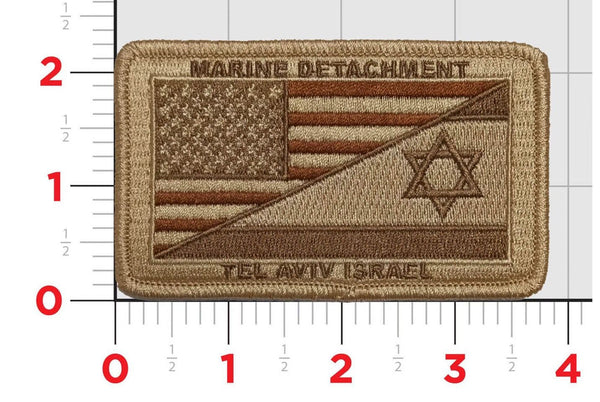 Official Marine Detachment Tel Aviv Israel Patch