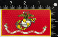 Officially Licensed USMC EGA Flag Reflective Patch And Sticker