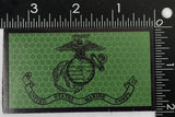 Officially Licensed USMC EGA Flag Reflective Patch And Sticker