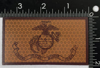 Officially Licensed USMC EGA Flag Reflective Patch And Sticker