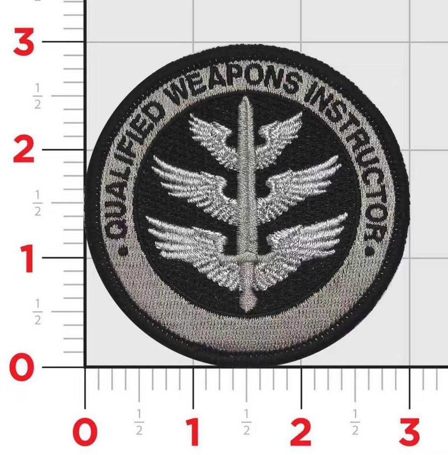 Official Royal Air Force Qualified Weapons Instructor Patch