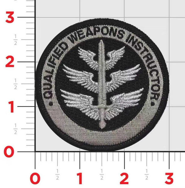 Official Royal Air Force Qualified Weapons Instructor Patch