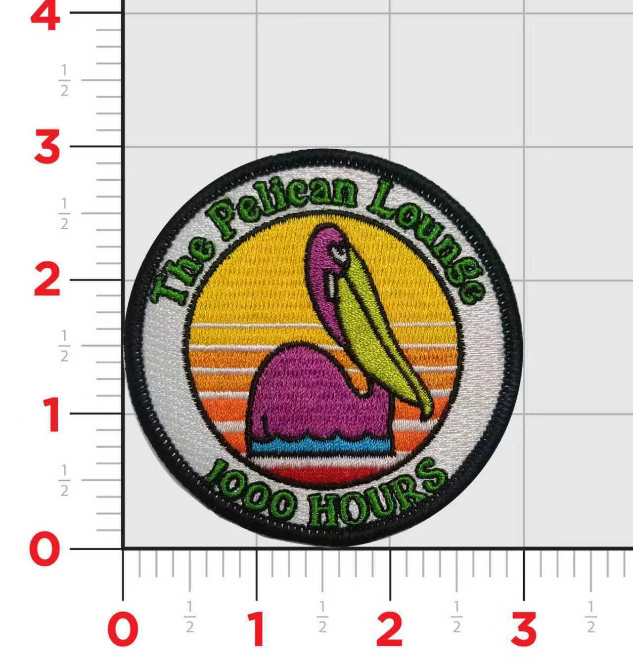 マリンババッチ Pelican Lounge 1000 Hour Patch – MarinePatches.com