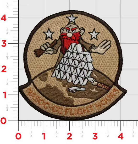 Official NASOC Corpus Christi Flight Hours House of Cards Patch