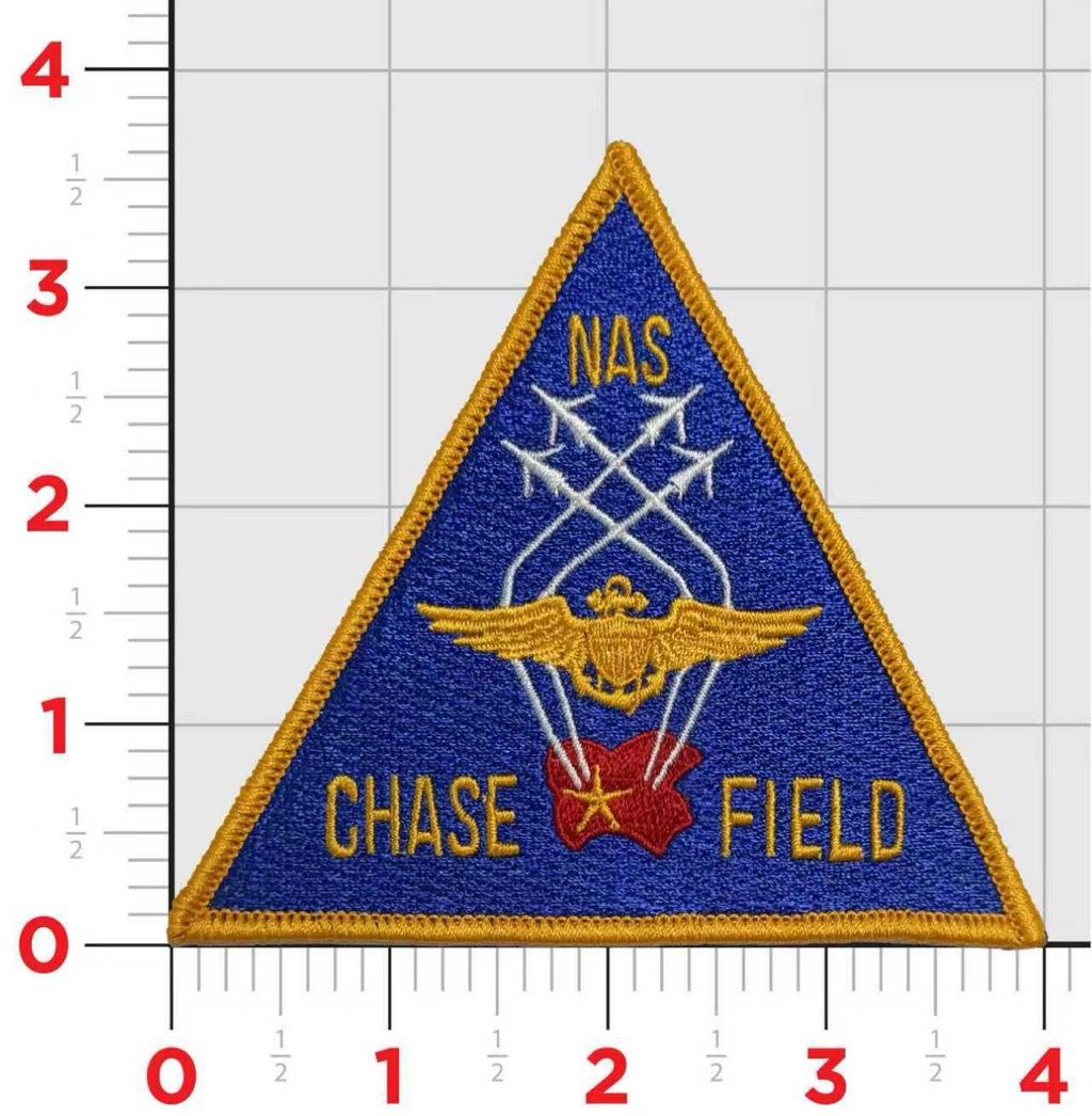 Officially Licensed US Navy NAS Chase Field Beeville Patch