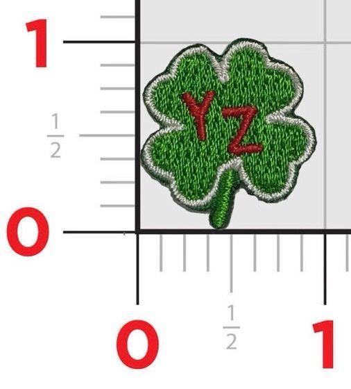 Official VMM-363 Lucky Red Lions Small Shamrock Tab Patch