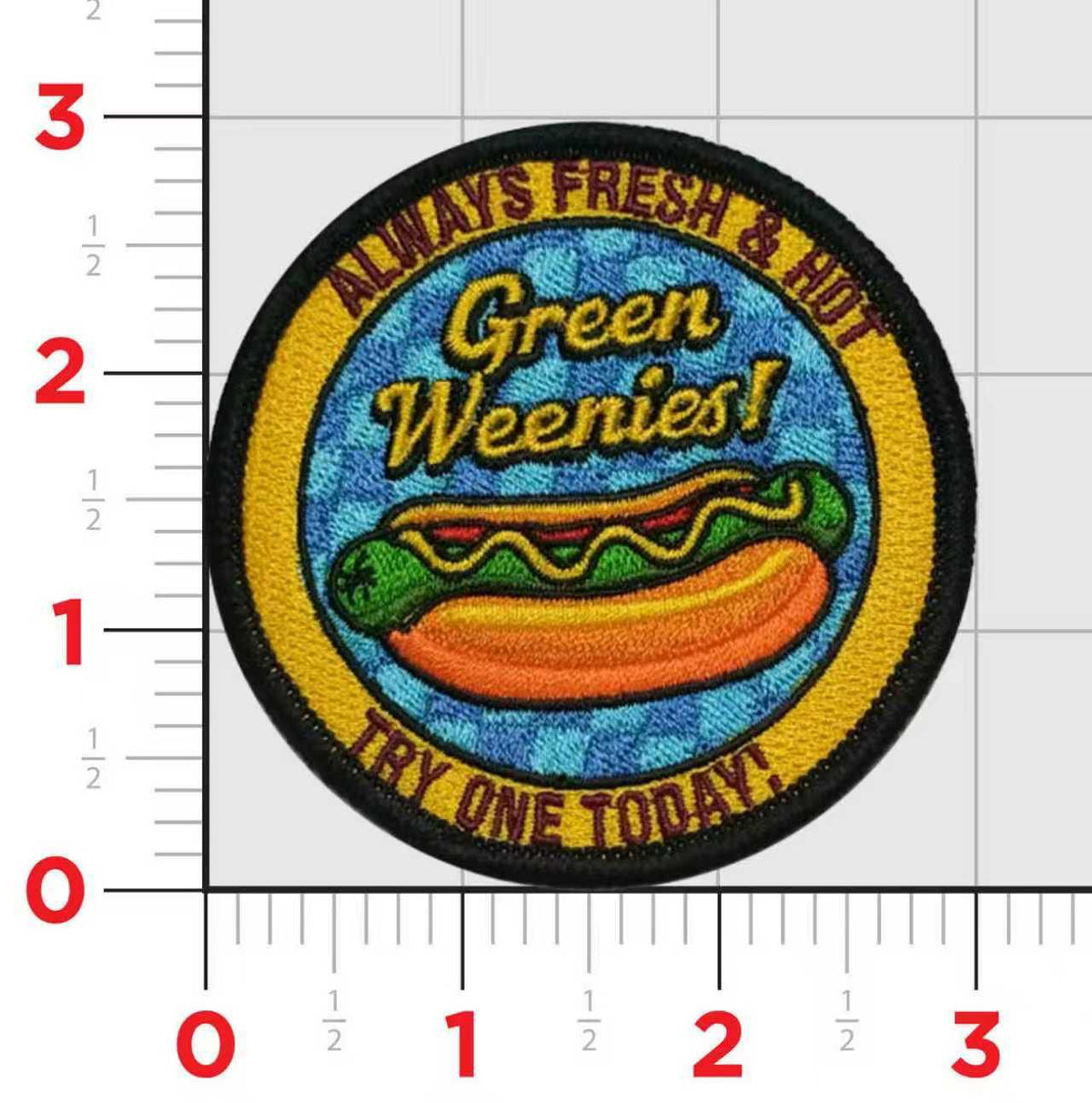Green Weenie Patch
