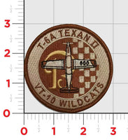 Official VT-10 Wildcats T-6 Texan II Shoulder Patches