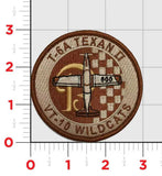 Official VT-10 Wildcats T-6 Texan II Shoulder Patches