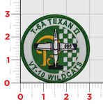 Official VT-10 Wildcats T-6 Texan II Shoulder Patches