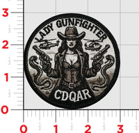 Official HMLA-369 Lady Gunfighter Flightline Qual Patches