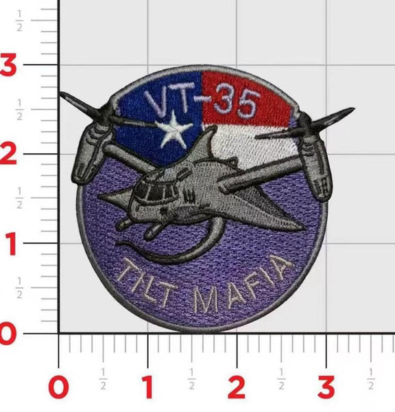 Official VT-35 Stingrays Tilt Mafia Patch