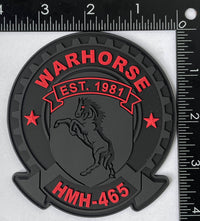 Official HMH-465 Warhorse Maintenance PVC Patch