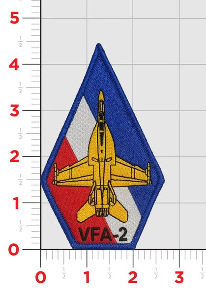 Official VFA-2 Bounty Hunters FA-18 Superhornet Shoulder Patch