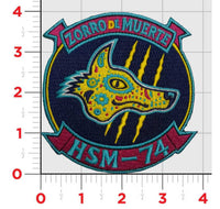 Official HSM-74 Swamp Fox Zorro De Muerte Fox Patches