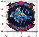 Official HSM-74 Swamp Fox Zorro De Muerte Fox Patches