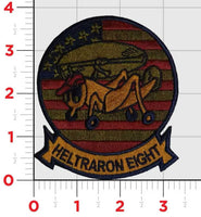 Officially Licensed US Navy HT-8 Eightballers Grasshopper Throwback Patch