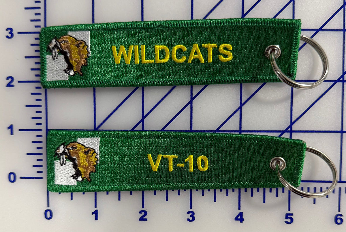 VT-10 Wildcats Key Rings