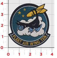 Officially Licensed US Navy Fleet Air Wing 10 Throwback Patches