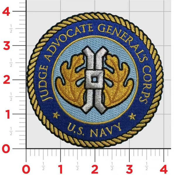 Officially Licensed US Navy Judge Advocate General's Corps Patch