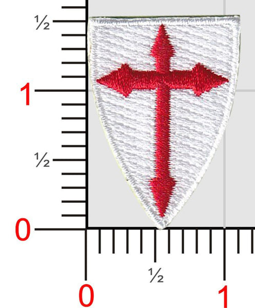 Official VMFA-122 Crusaders Small Tab Shield Patch
