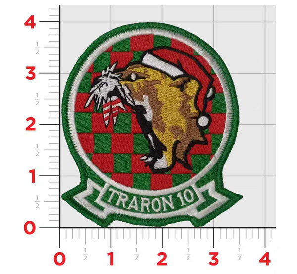 Official VT-10 Christmas Patch